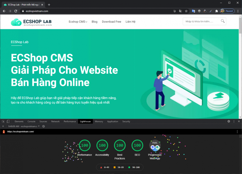 Tối Ưu Google Lighthouse