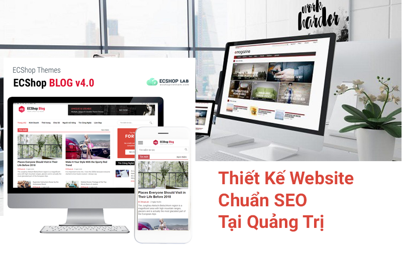 thiết kế website chuẩn seo quảng trị