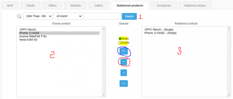 Sản phẩm liên quan ecshop